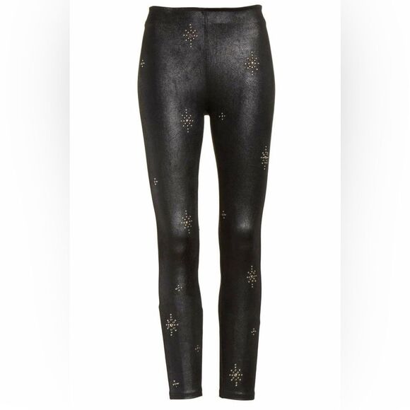 Free People Vegan Star Embellished Leggings Size 27 - Picture 3 of 9